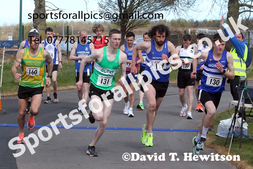 Graded 5k, 2021 Middlesbrough Endeavour Graded 5k, Middlesbrough, Sunday, April 11th. Photo: David T. Hewitson/Sports for All Pics
